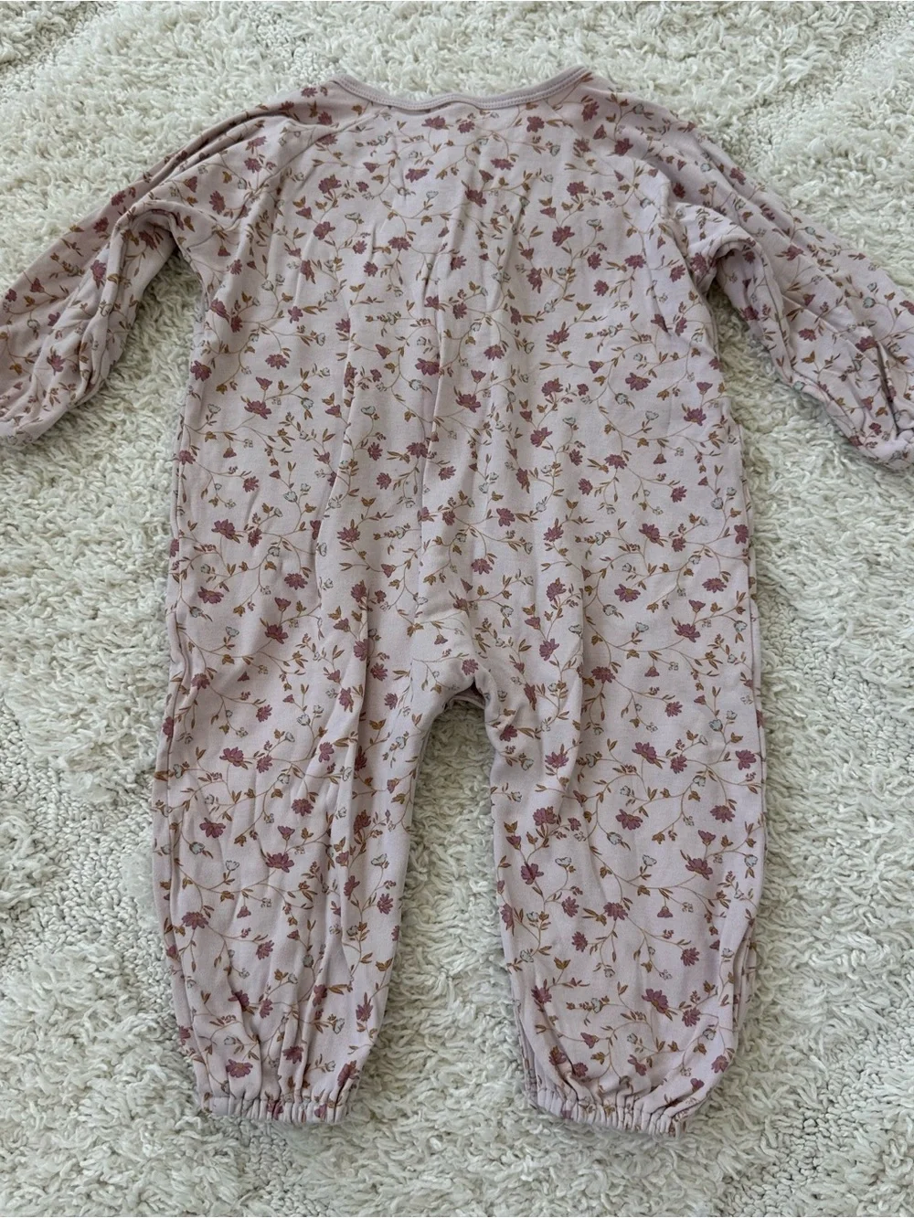 Quincy Mae Wildflower Henley Jumpsuit